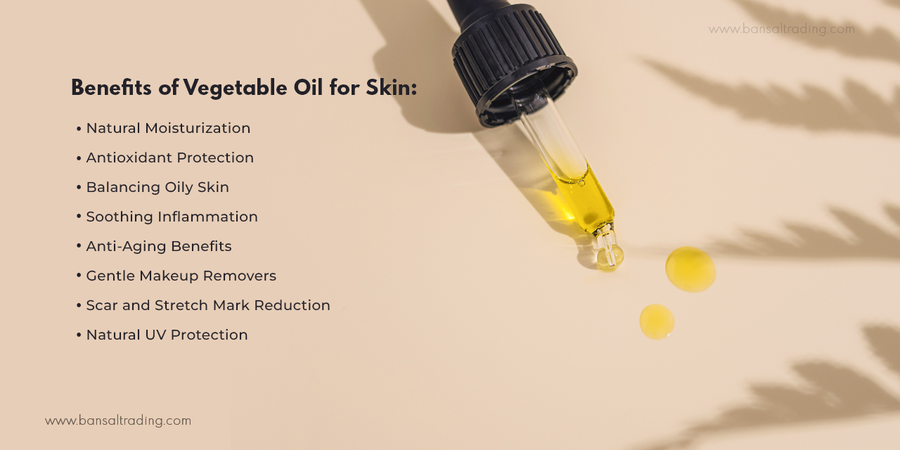 Vegetable oils for cosmetics